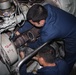 Coast Guard Cutter Boutwell engine maintenance