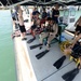 Surface supplied training dive