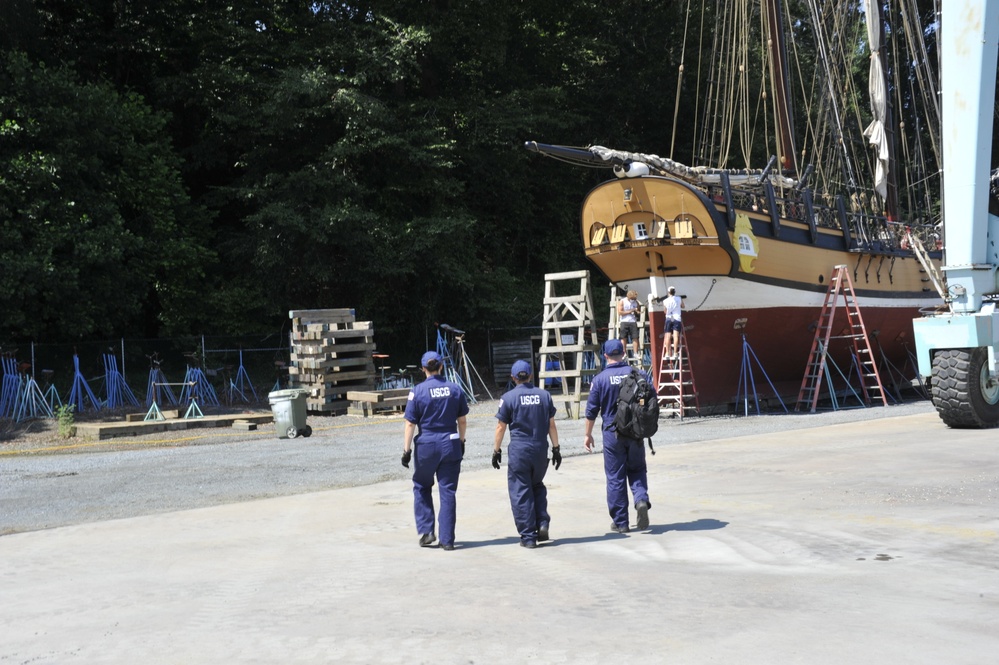 Week in the life - Coast Guard inspections