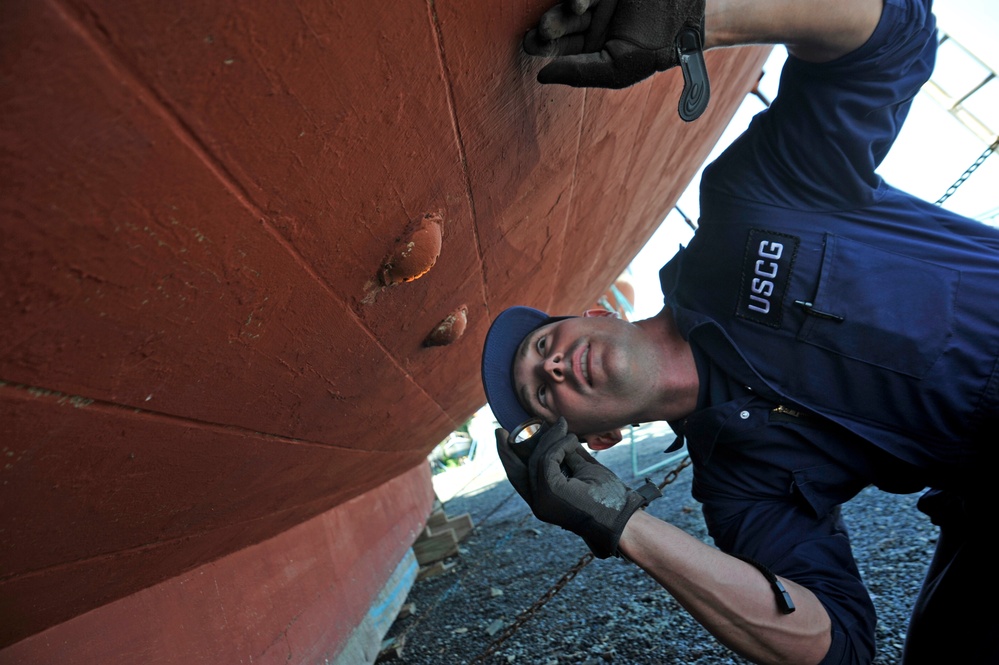 Week in the life - Coast Guard inspections