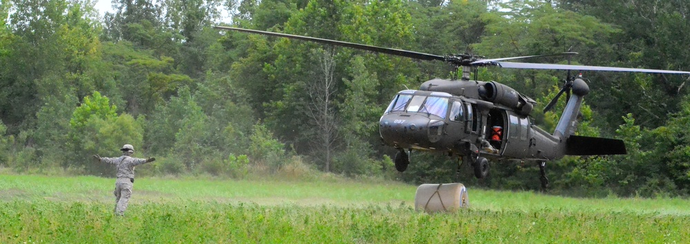 Water purification specialists prepare special delivery