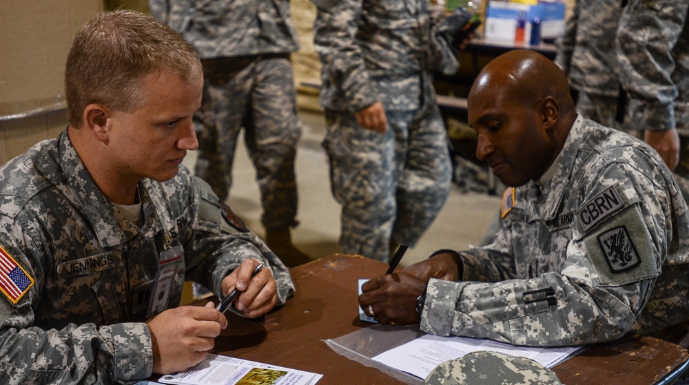 US Army North Vibrant Response RSOI process