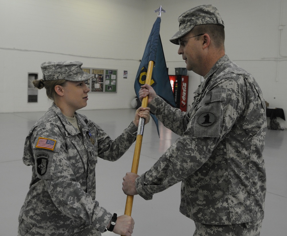 Delaware National Guard's 101st Public Affairs change of command