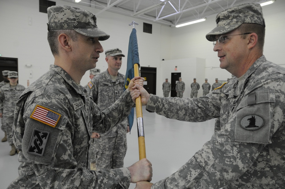 Delaware National Guard's 101st Public Affairs change of command