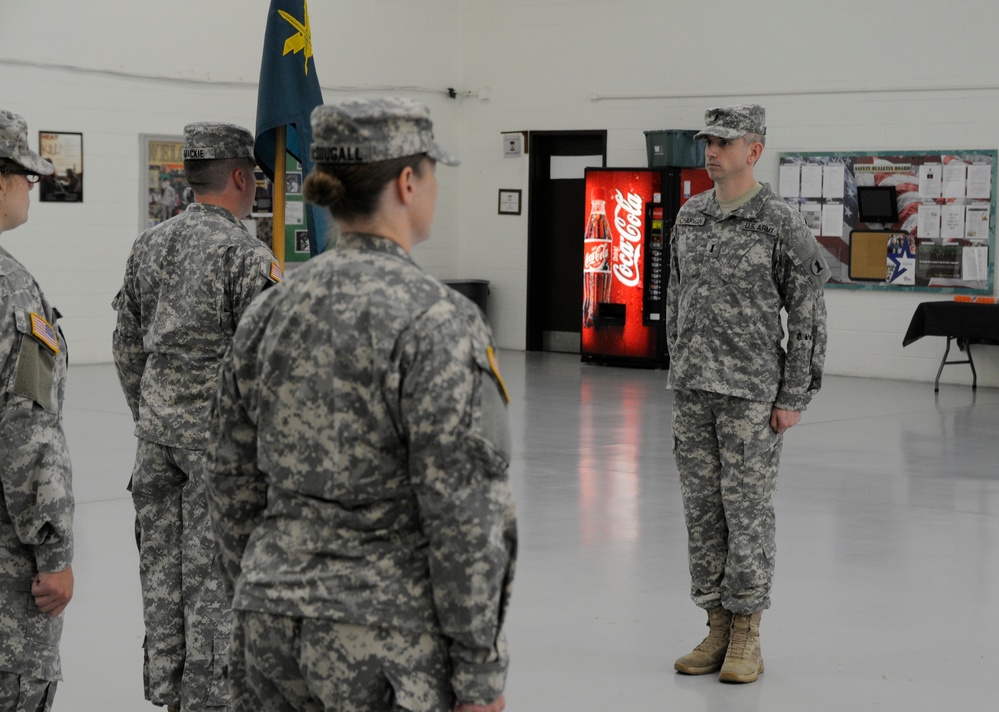 Delaware National Guard's 101st Public Affairs change of command