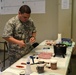 Moulage dressing makes training more realistic