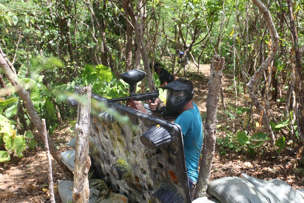 Tactics, maneuvering perfected with paintball