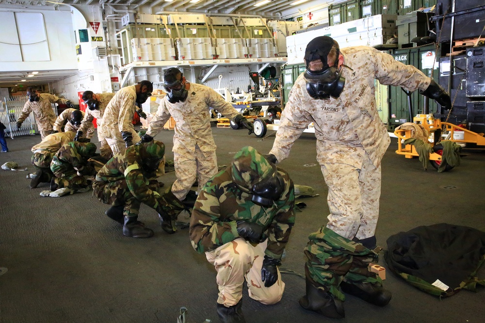 CLB-13 conducts MOPP training