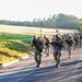 2CR soldiers conduct an 18.63 mile foot march