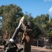 Testing mortar skills in the hills of Australia