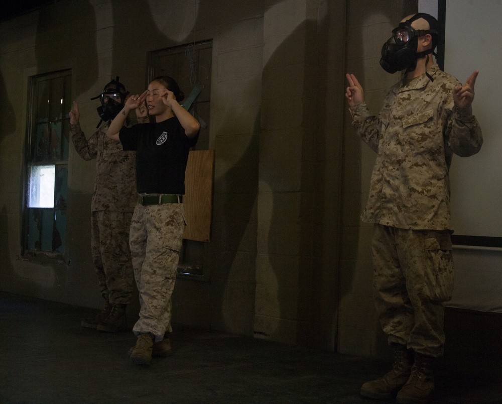 Photo Gallery: Marine recruits learn chemical warfare defense on Parris Island