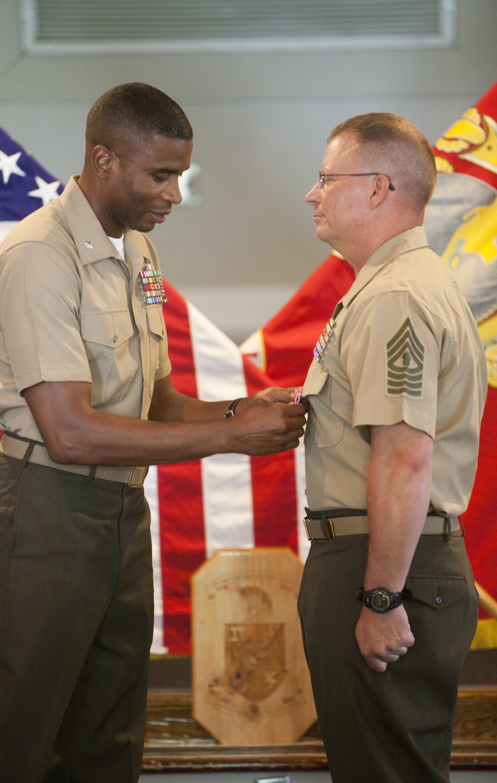 Master Gunnery Sgt. Mehinger Retirement