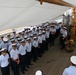 CG Academy cadets await orders on the USCGC Eagle, Portsmouth, NH