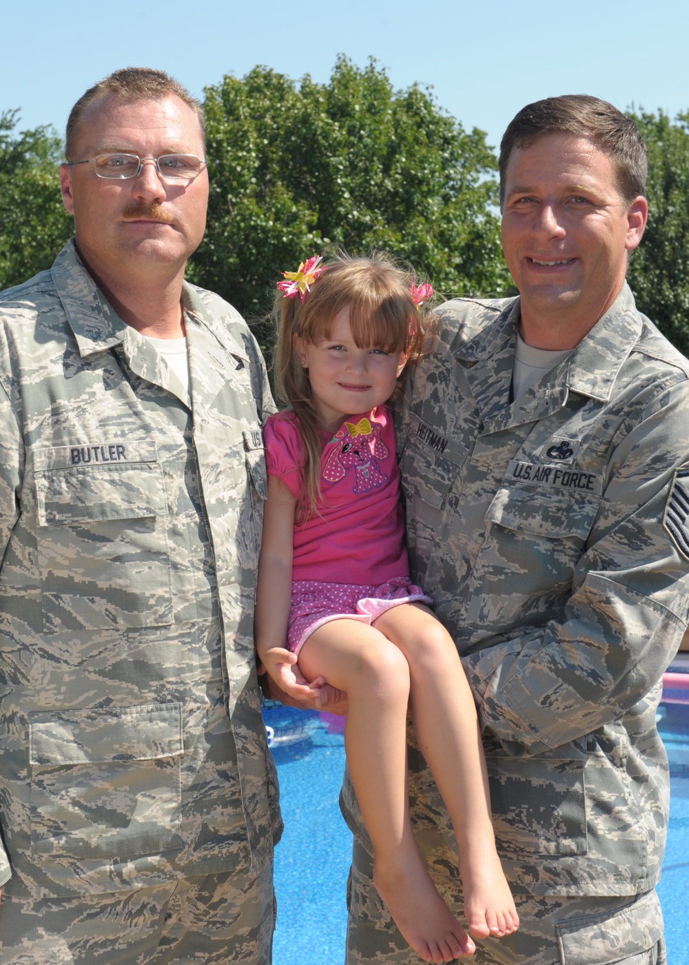 Master sergeants save 4-year-old girl's life