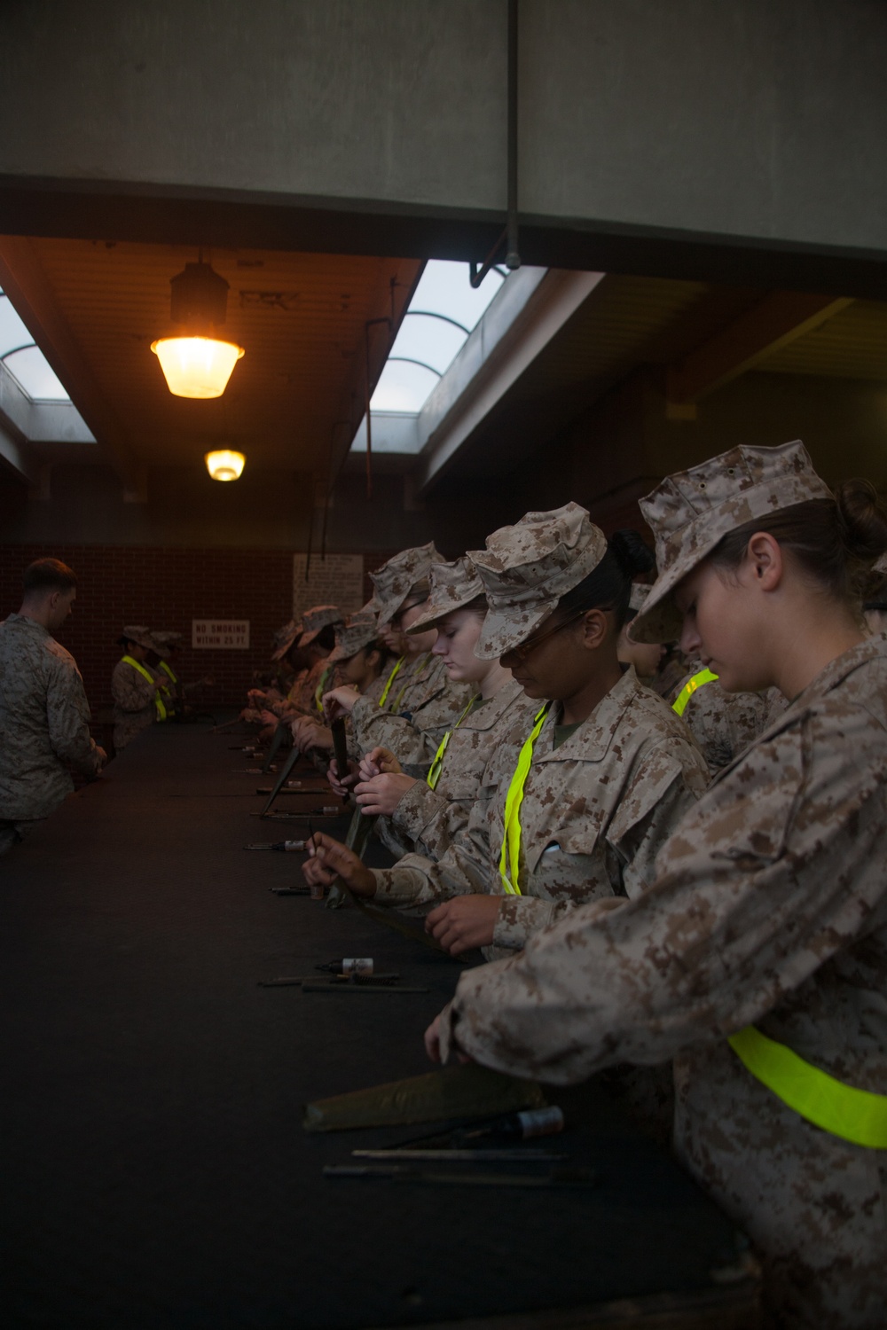 Photo Gallery: Marine recruits receive rifles, equipment on Parris Island