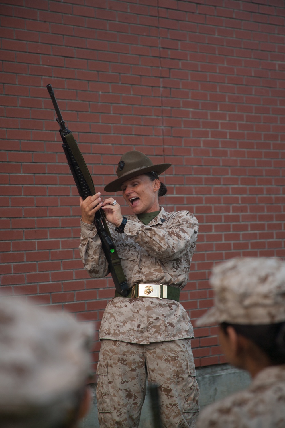 Photo Gallery: Marine recruits receive rifles, equipment on Parris Island