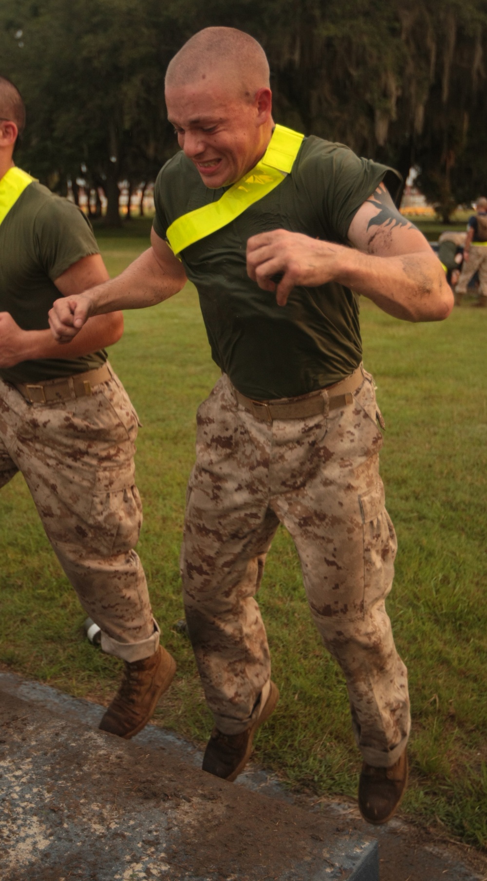 Photo Gallery: Marine recruits prepare for fitness tests on Parris Island