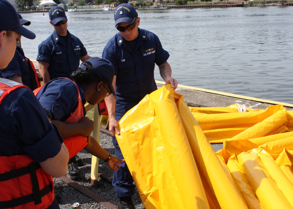 Spill response training