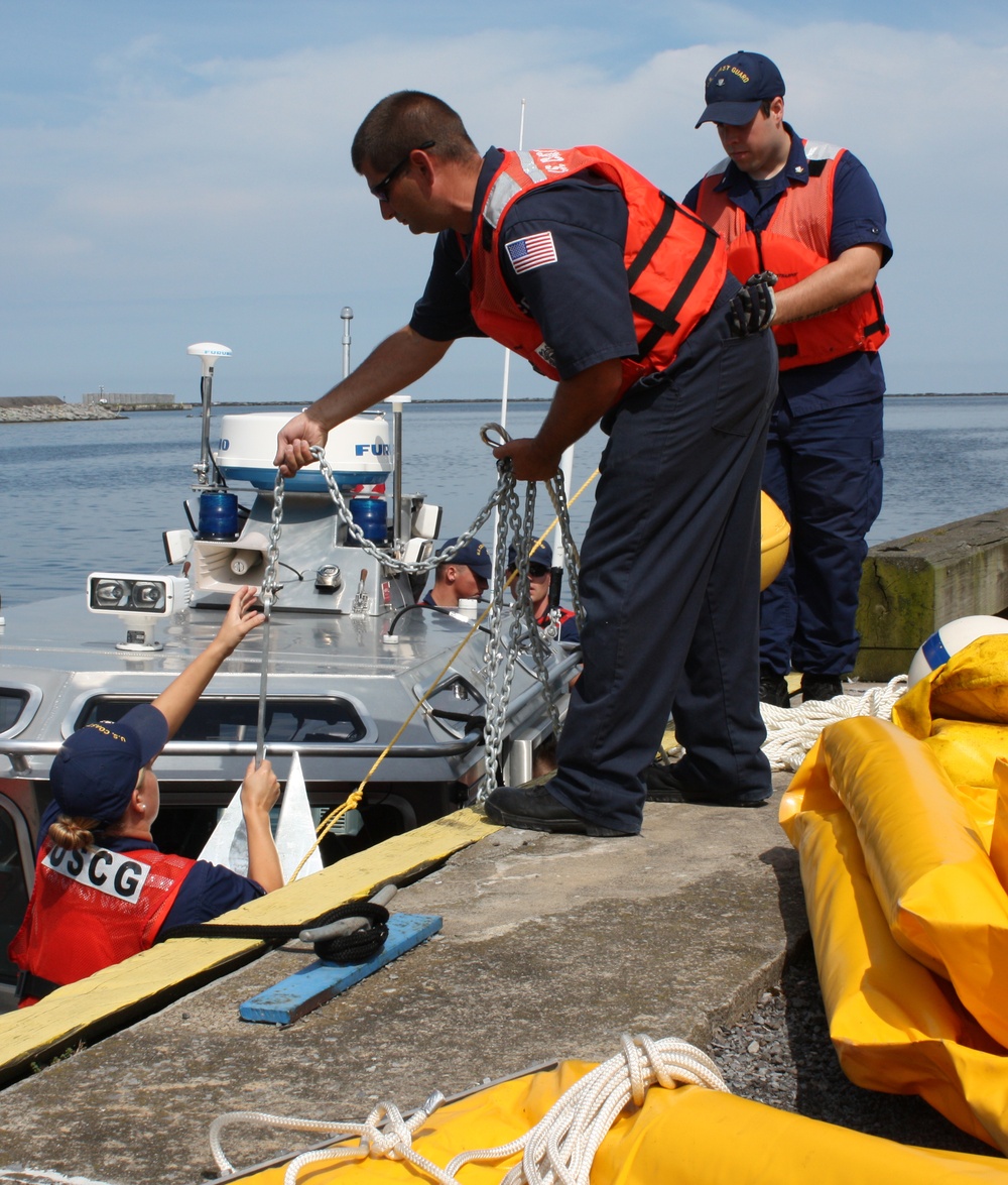 Spill response training