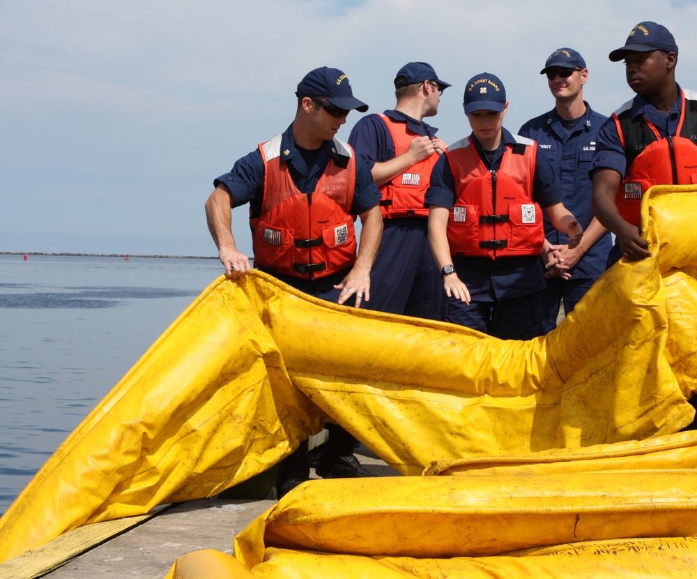 Spill response training