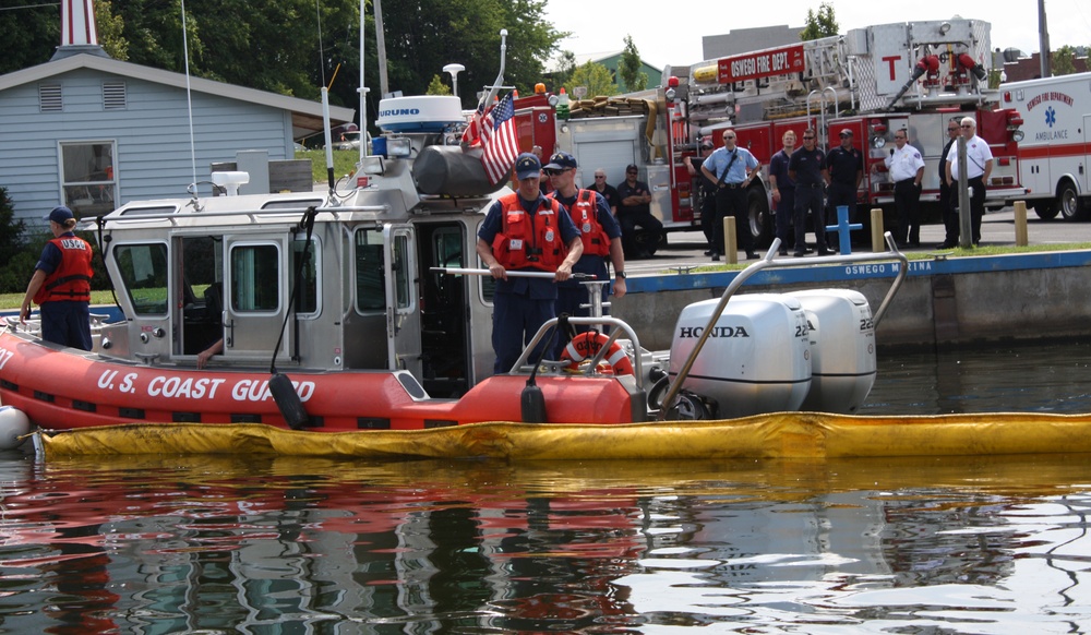 Spill response training