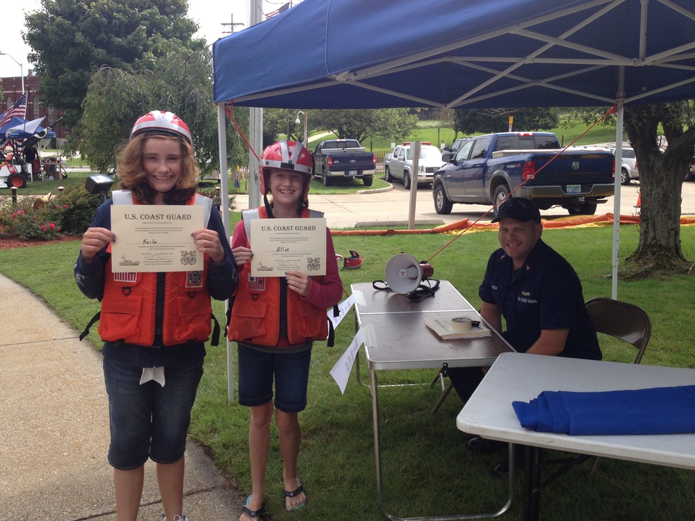 Coast Guard Festival rescue practice