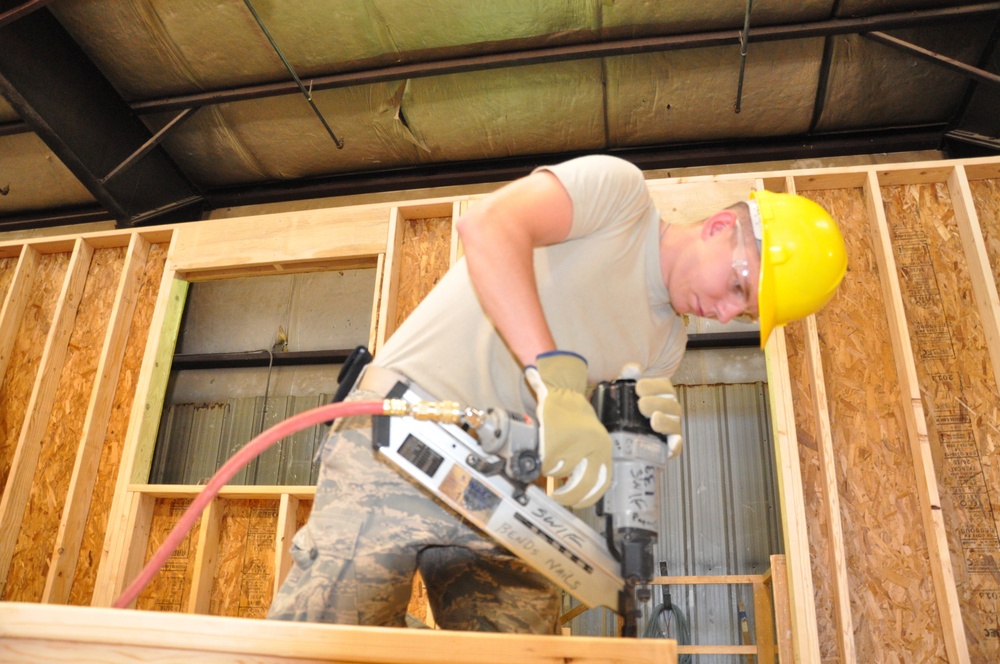 184th Civil Engineering Squadron humanitarian training