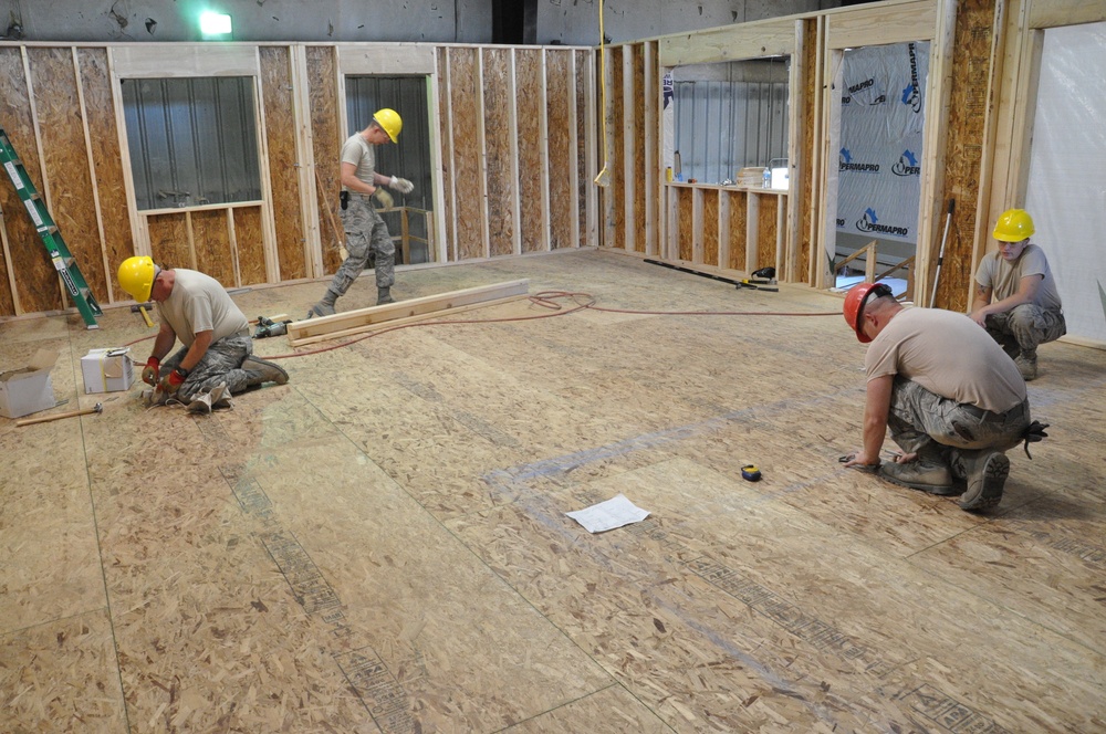 184th Civil Engineering Squadron humanitarian training