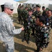 Multinational troops prepare for FTX at Five Hills Training Area, Mongolia