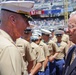 Marines honored at Padres game