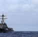 USS Truxtun transits the Atlantic Ocean