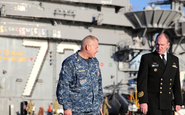 USS George Washington tour