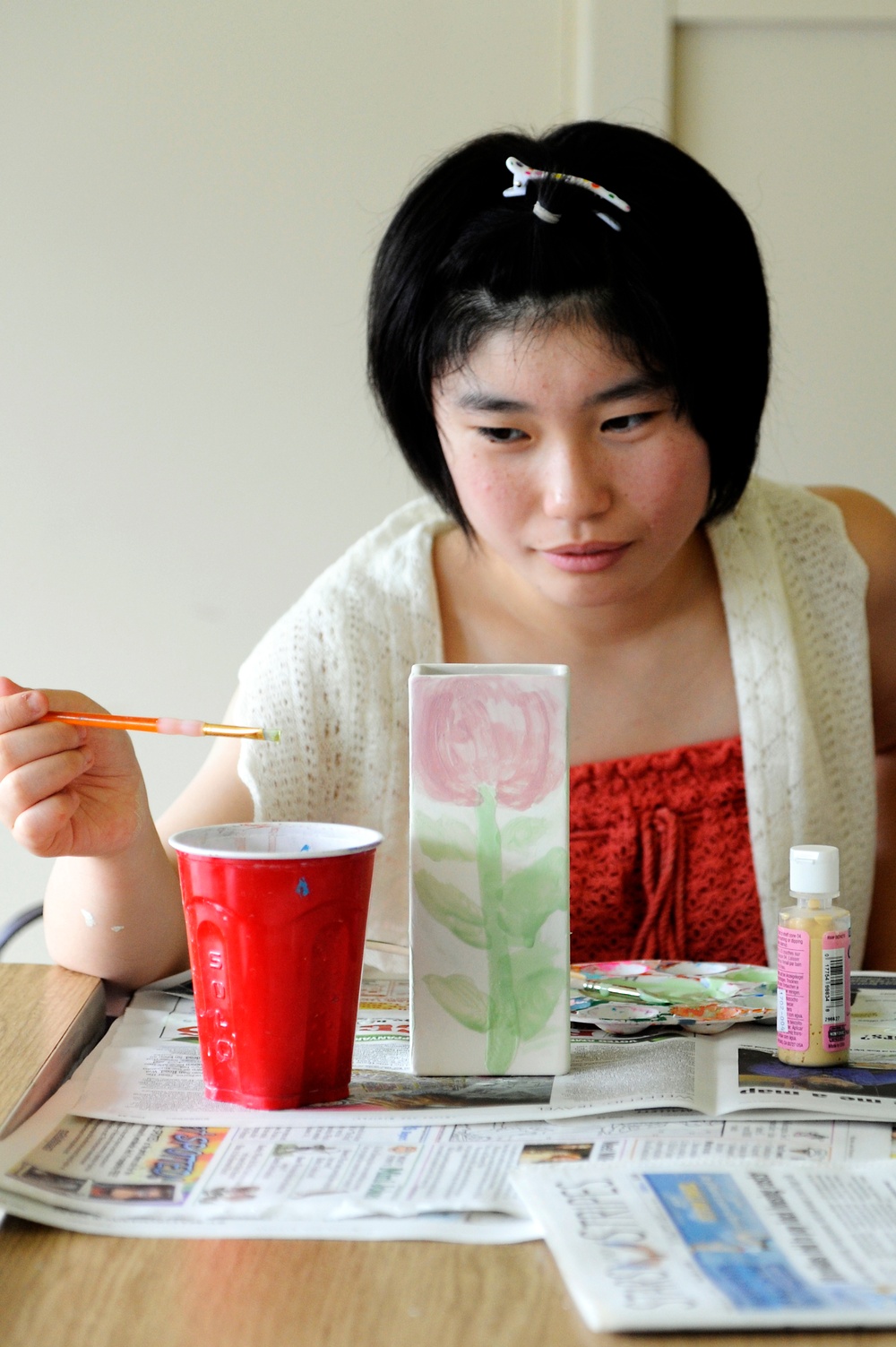 Base members 'adopt' Japanese students for weekend