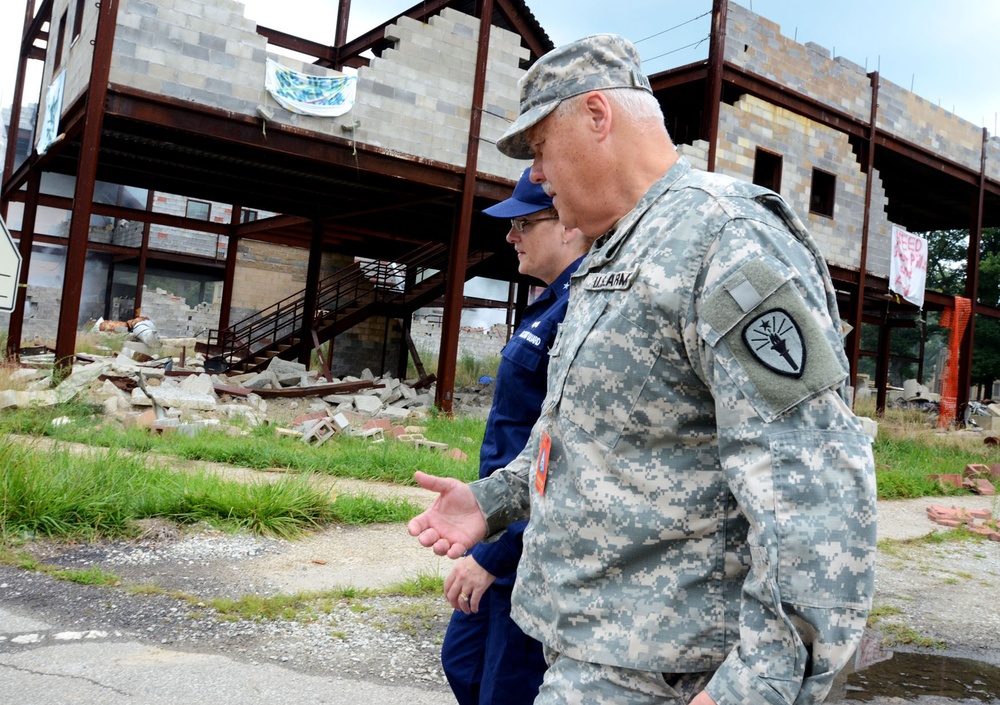 Homeland Security military adviser visits Vibrant Response