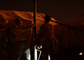 Soldiers test capabilities during RAF deployment drill
