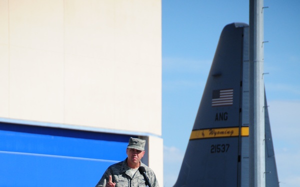 153rd Mission Support Group change of command