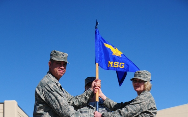 153rd Mission Support Group change of command
