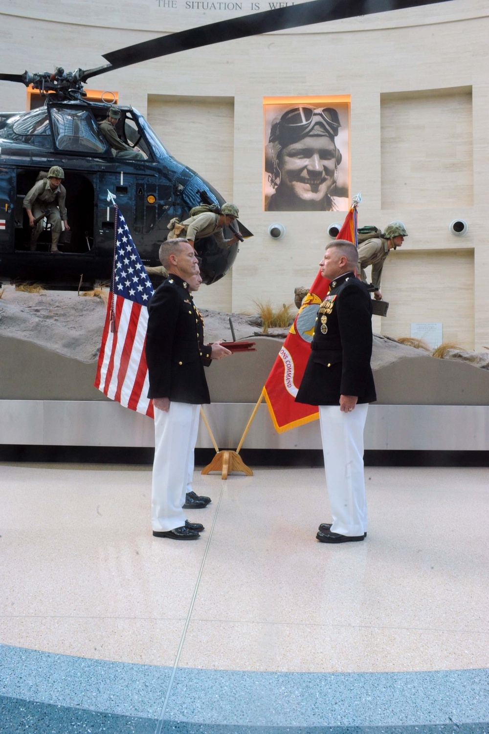 Maj. Gen. Kessler retires after 33 years of Marine Corps service.