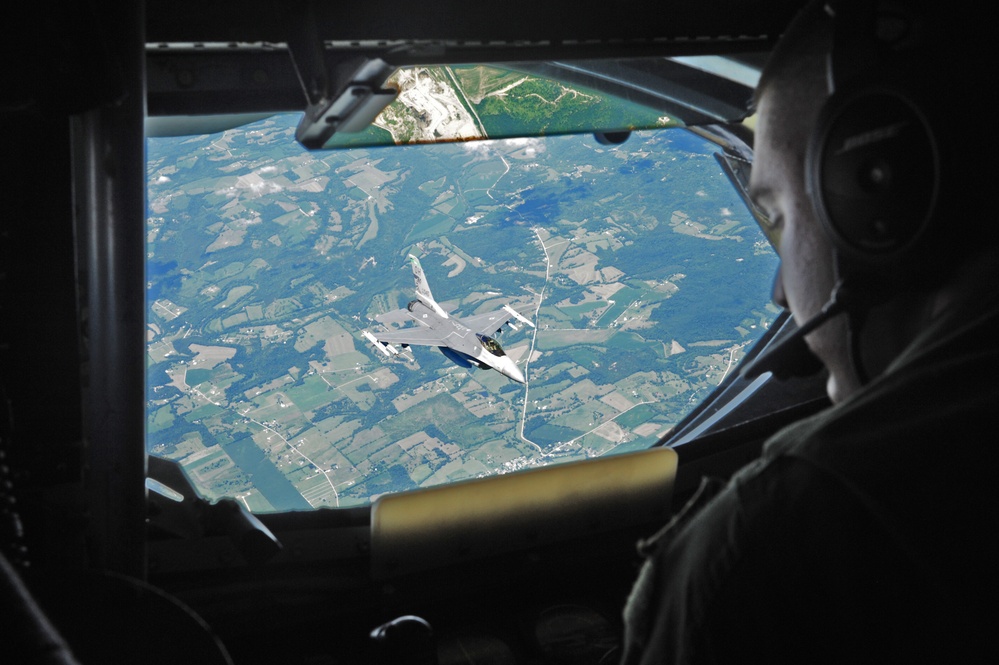 USAFA cadets tour Scott AFB