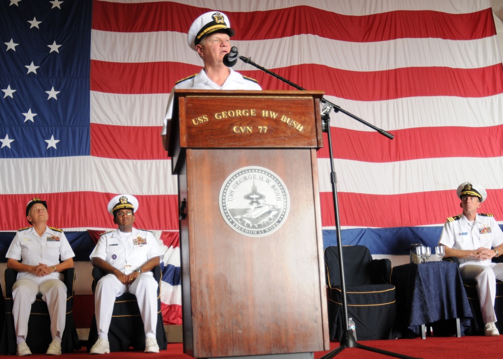 Change of command ceremony