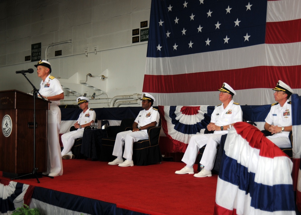 Change of command ceremony