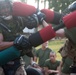 Photo Gallery: Marine recruits practice bayonet techniques during pugil stick training