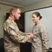 Maj. Janine Mills promotion