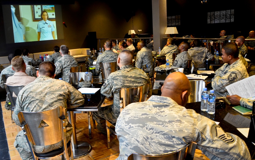 First-ever first sergeant symposium at deployed base