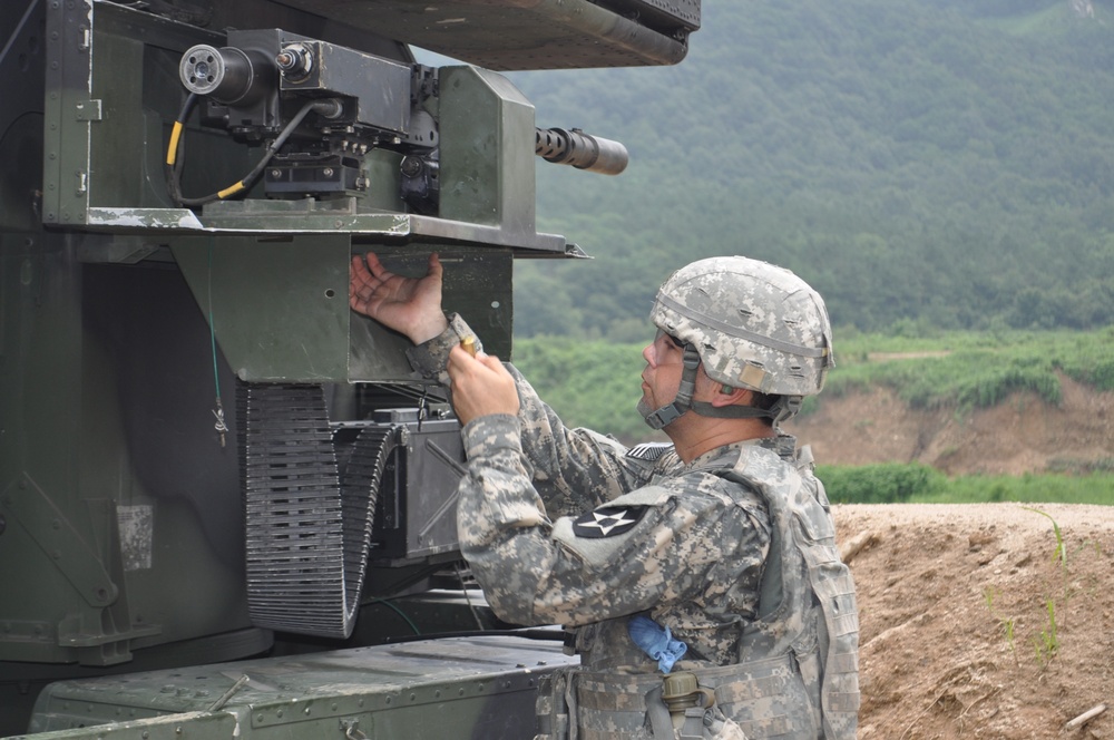 Avenger crews qualify with machine guns