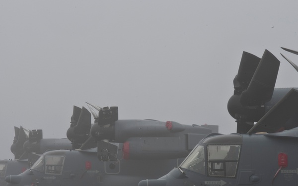 CV-22's in the fog