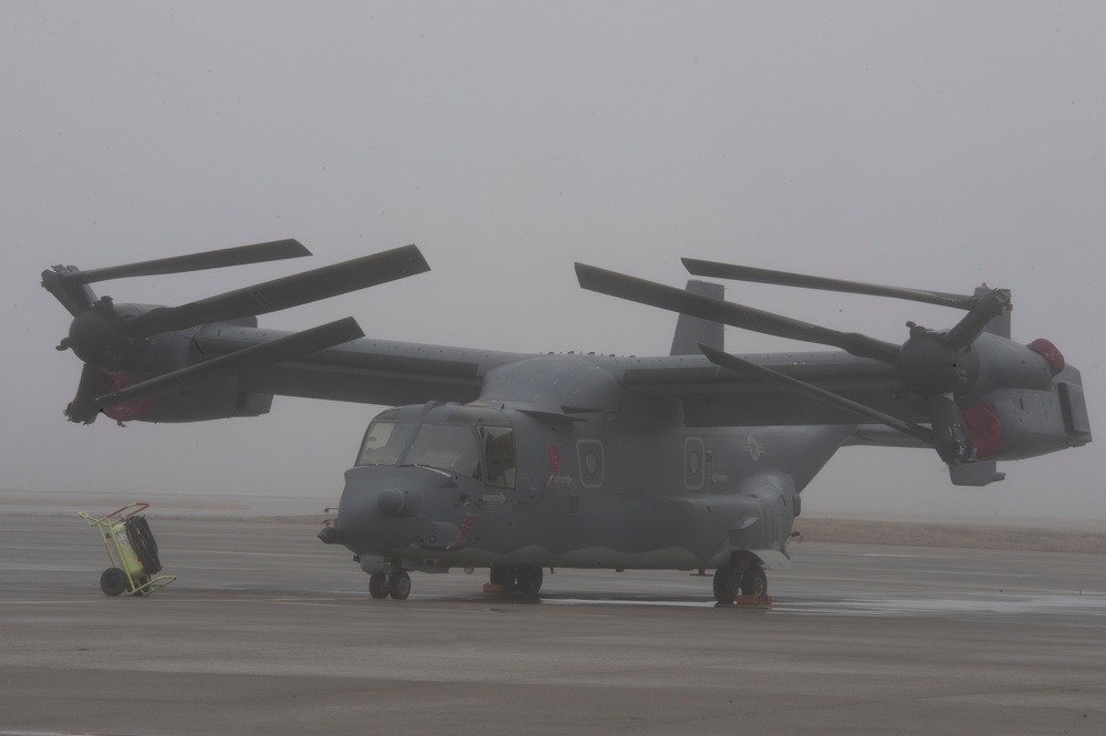 CV-22's in the fog