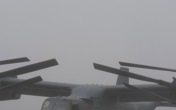 CV-22's in the fog