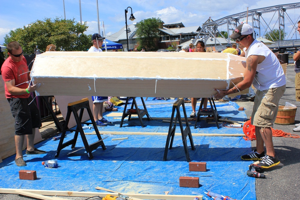 Making a Coast Guard cutter