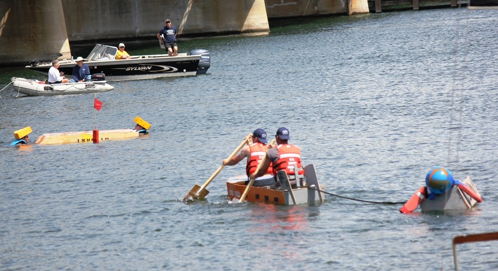 Wooden boat competition